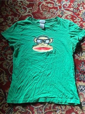 Authentic Paul Frank green Baby-Tee size M